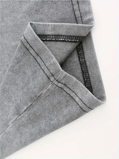 Jesus Is King Washed T-Shirt (Cotton Casual)-Multicolor